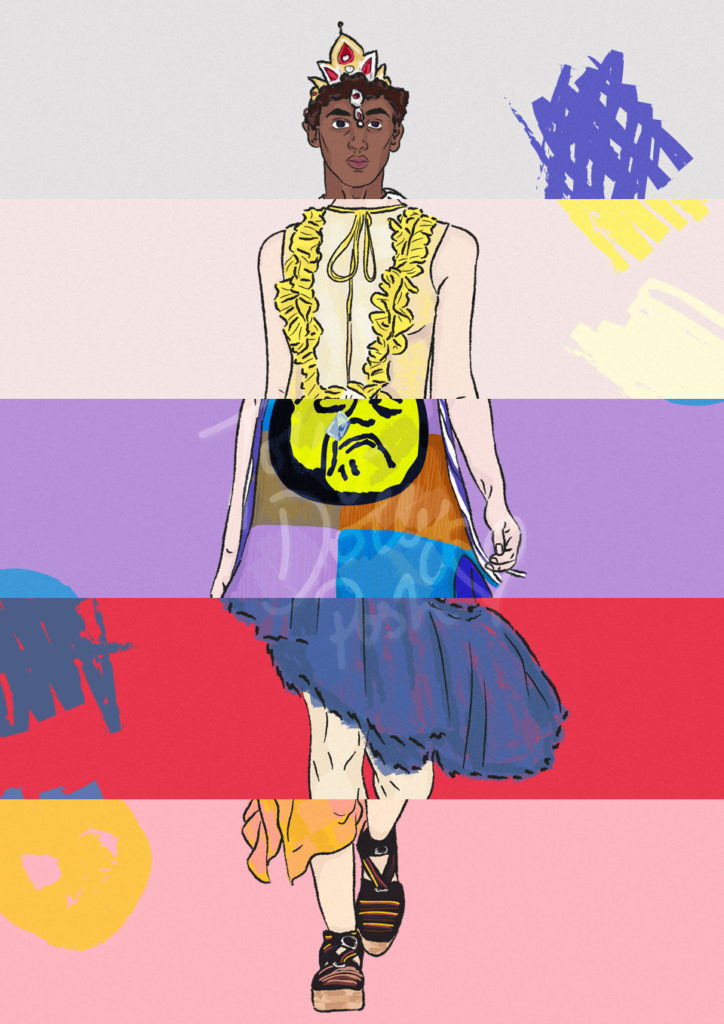 Digital Fashion Illustration by Tolly Dolly Posh